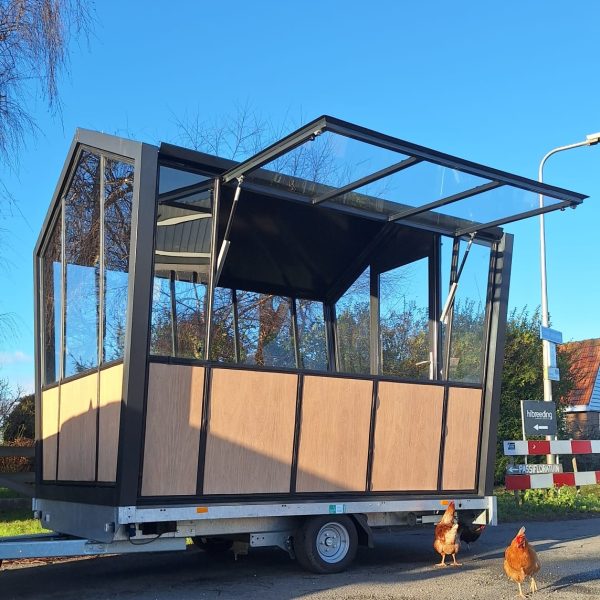 Pentahouse op vaste aanhangwagen - Verkoopunit mobiel